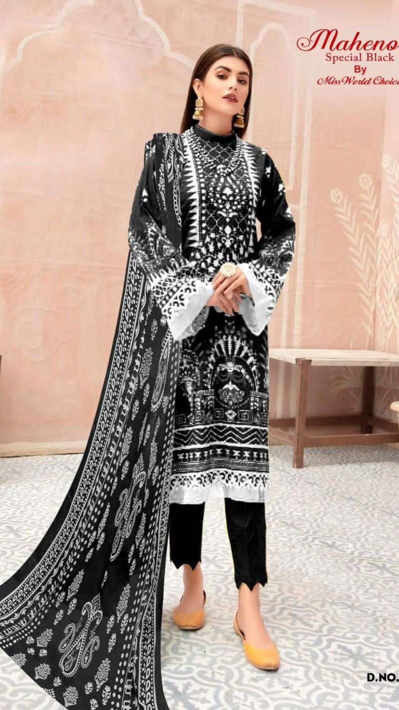Mahenoor Special Black Missworld Choice