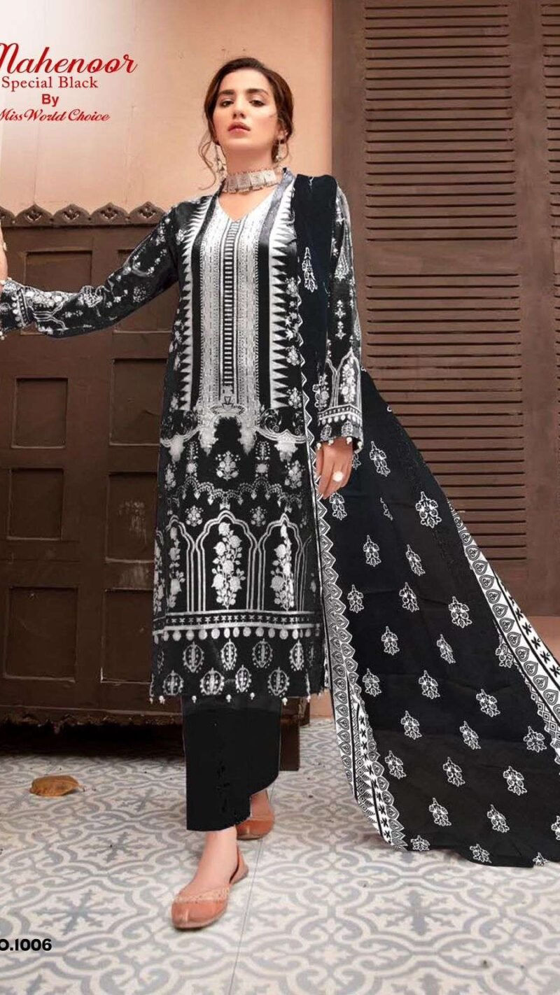 Mahenoor Special Black Missworld Choice