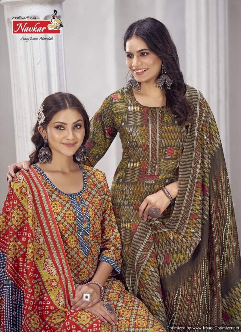 Navkar Sindoor Vol 23 Ready Made Patiyala With Linning