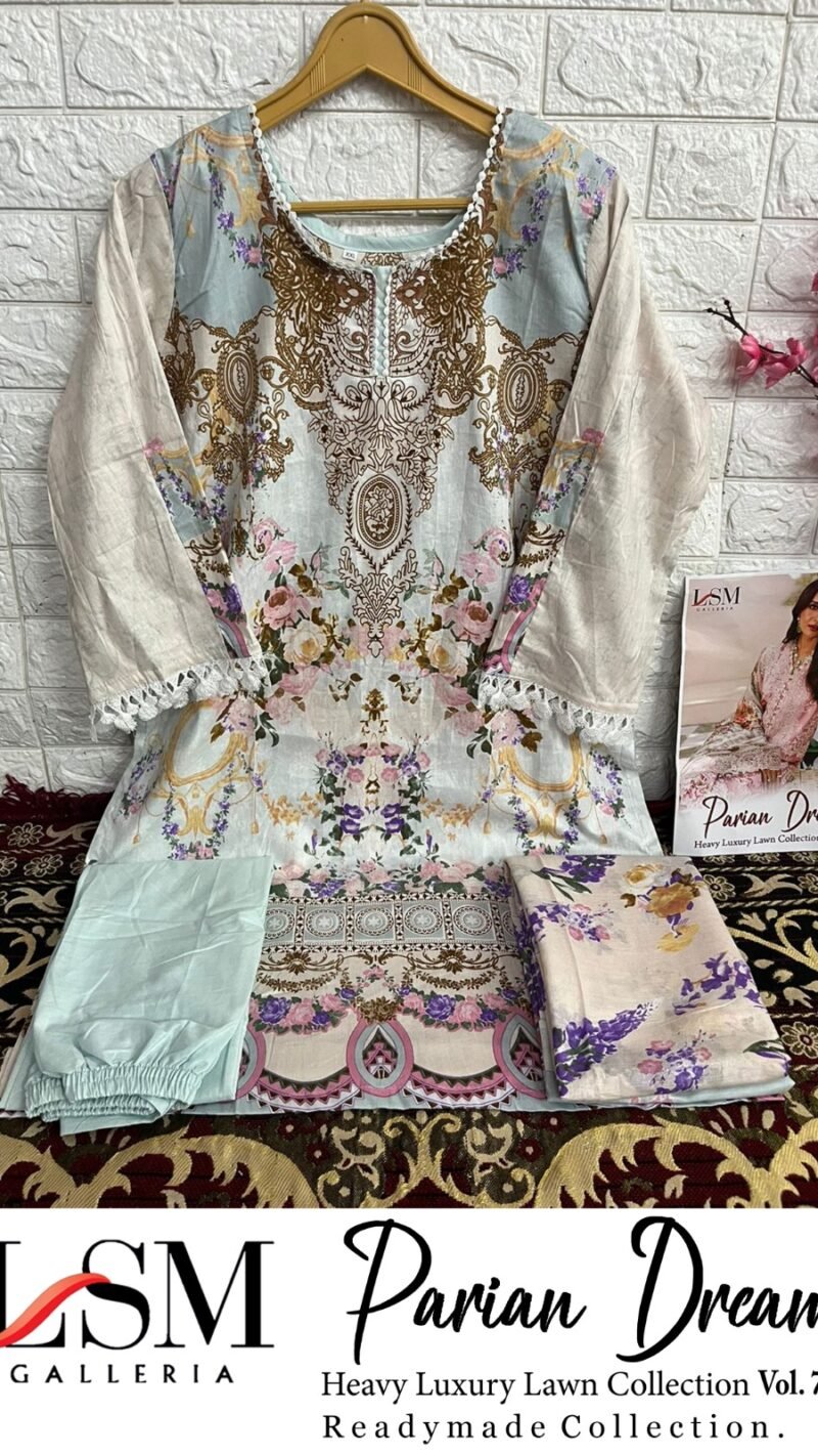 Parian Dream Heavy Luxury Lawn Collection Vol 7 Readymade Collection