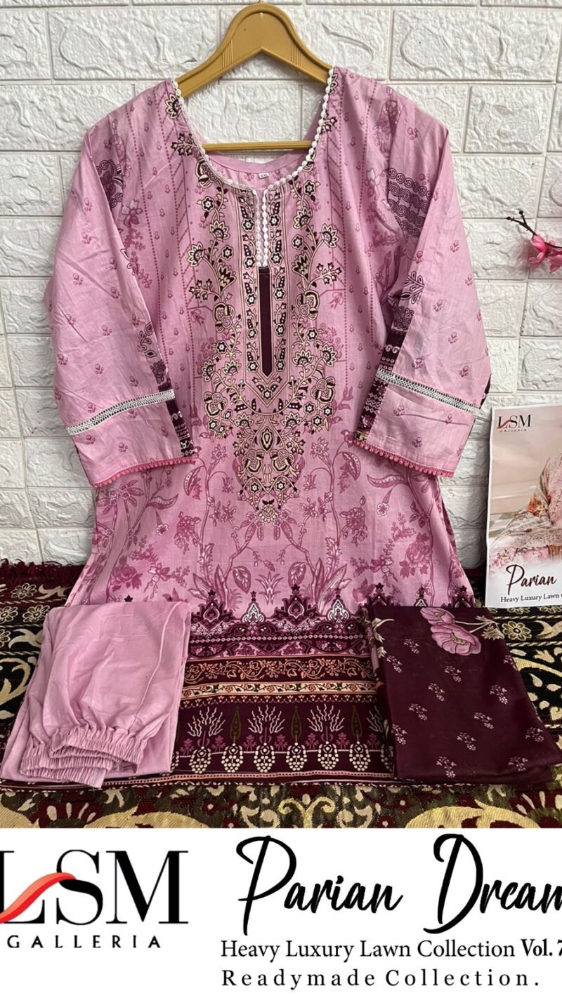 Parian Dream Heavy Luxury Lawn Collection Vol 7 Readymade Collection