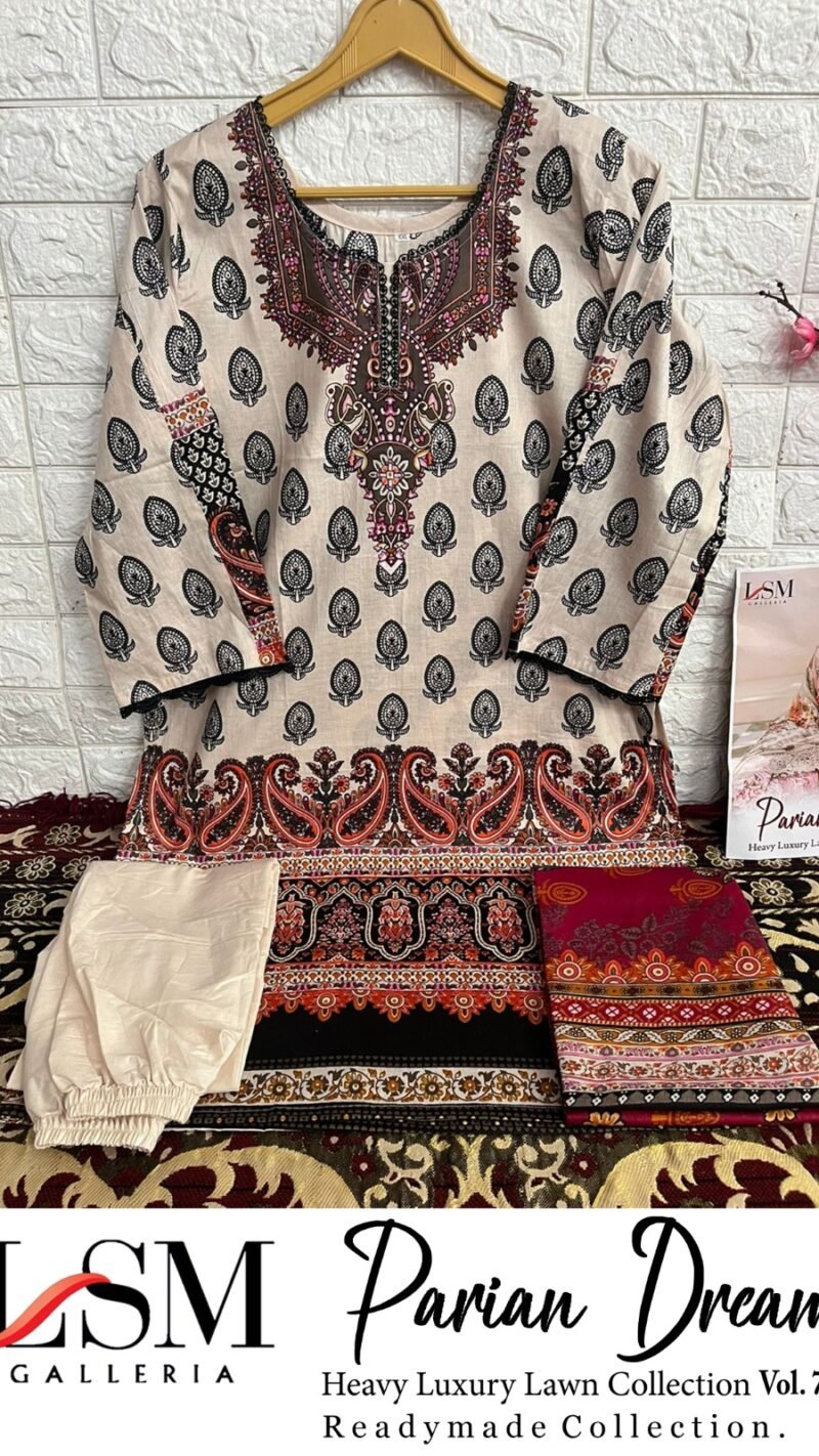 Parian Dream Heavy Luxury Lawn Collection Vol 7 Readymade Collection