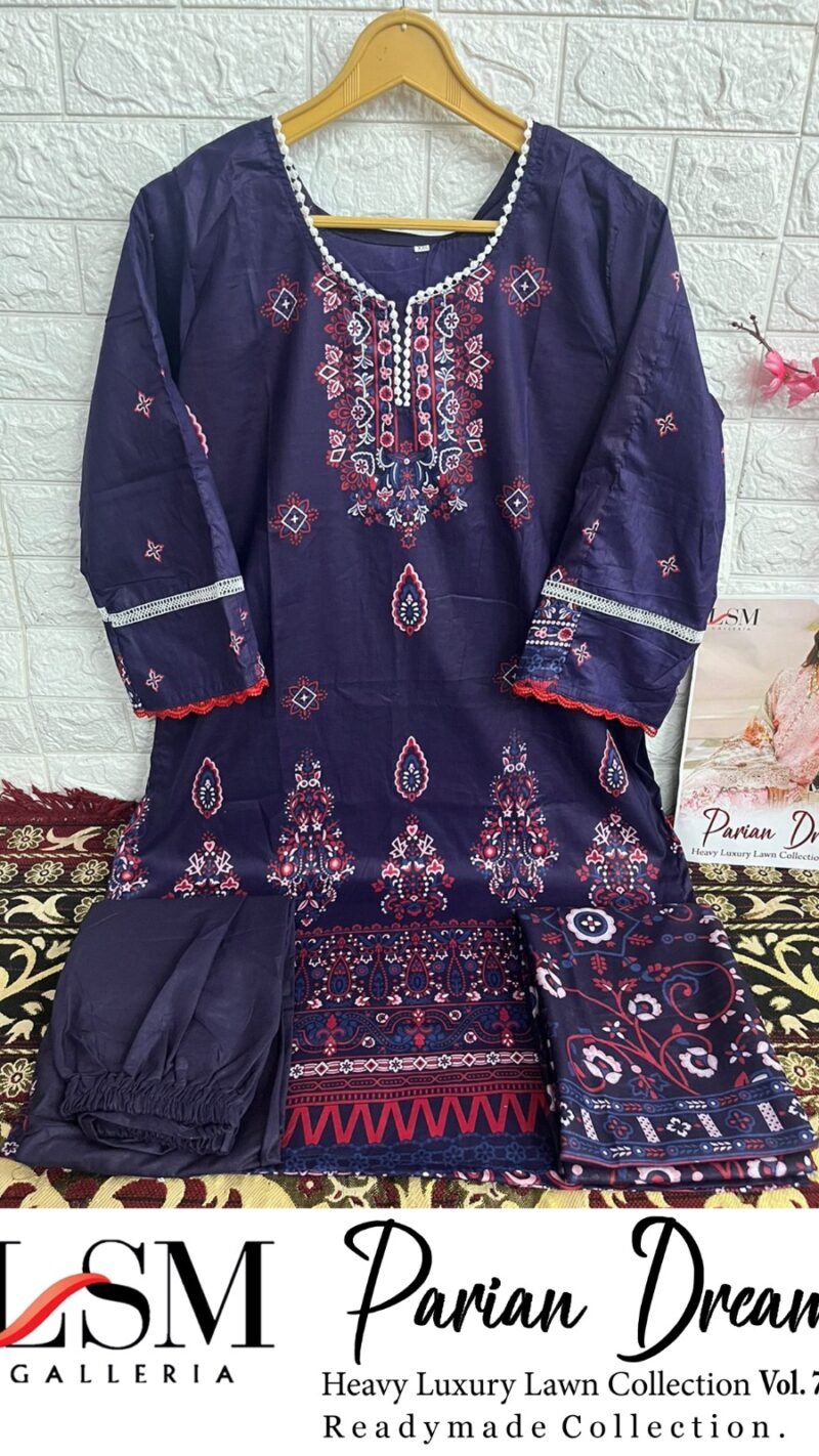 Parian Dream Heavy Luxury Lawn Collection Vol 7 Readymade Collection