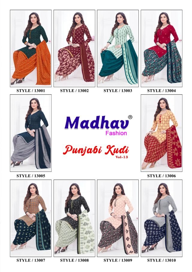 Punjabi Kudi Vol 11 Madhav Fashion