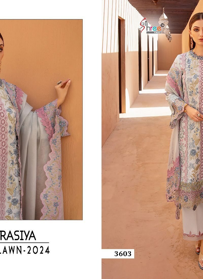 Rang Rasiya Premium Lawn 24 Shree Fab
