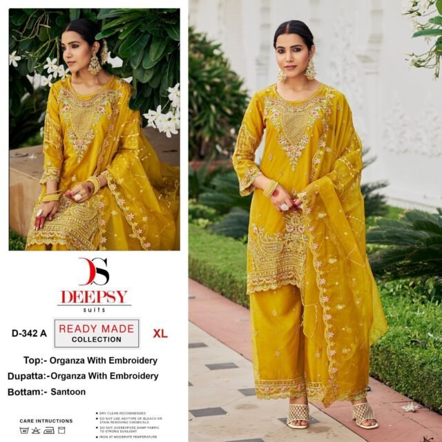 Ready To Wear Collection Deepsy Suits D-342 Colours
