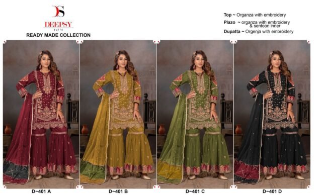 Ready To Wear Collection Deepsy Suits D-401