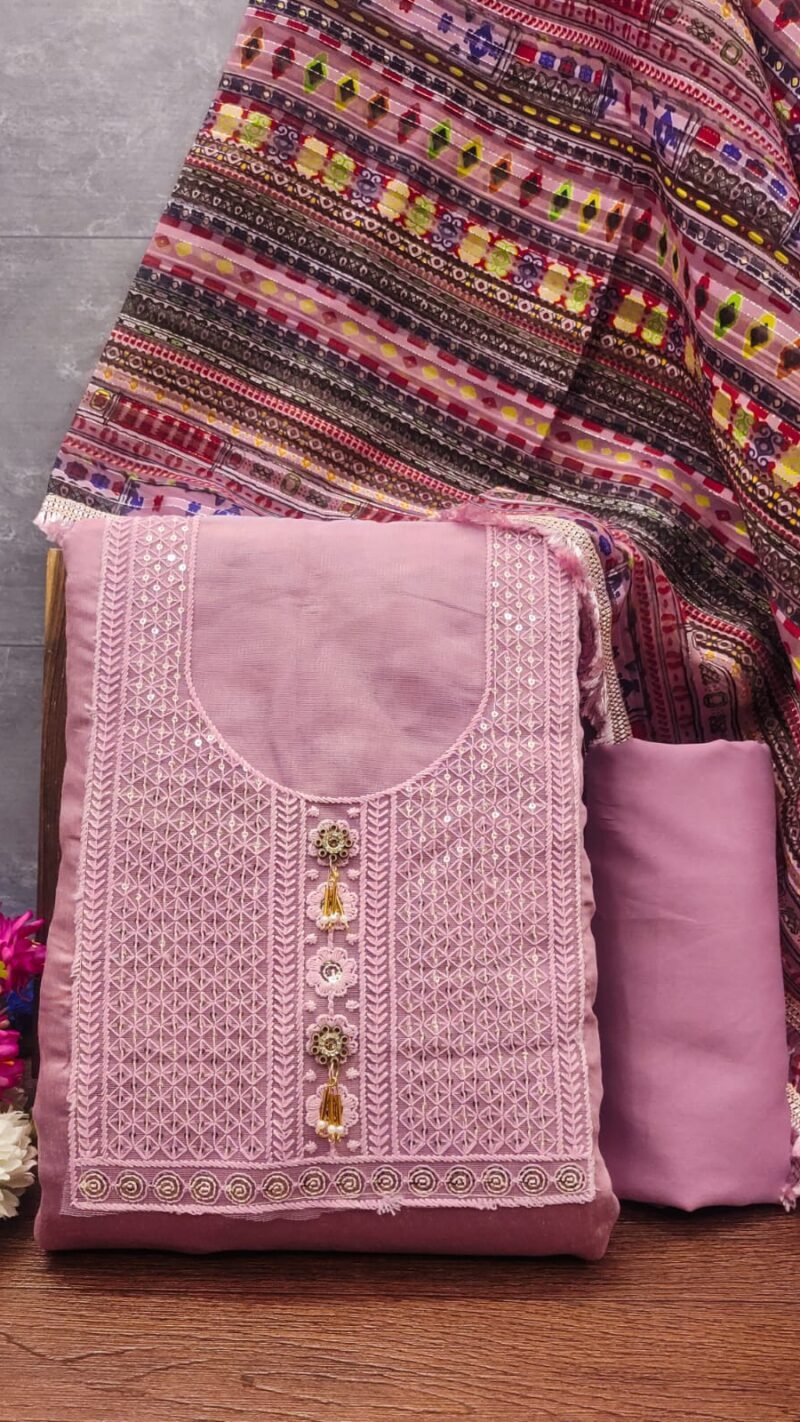 Roman Silk Wholesale Dress Material
