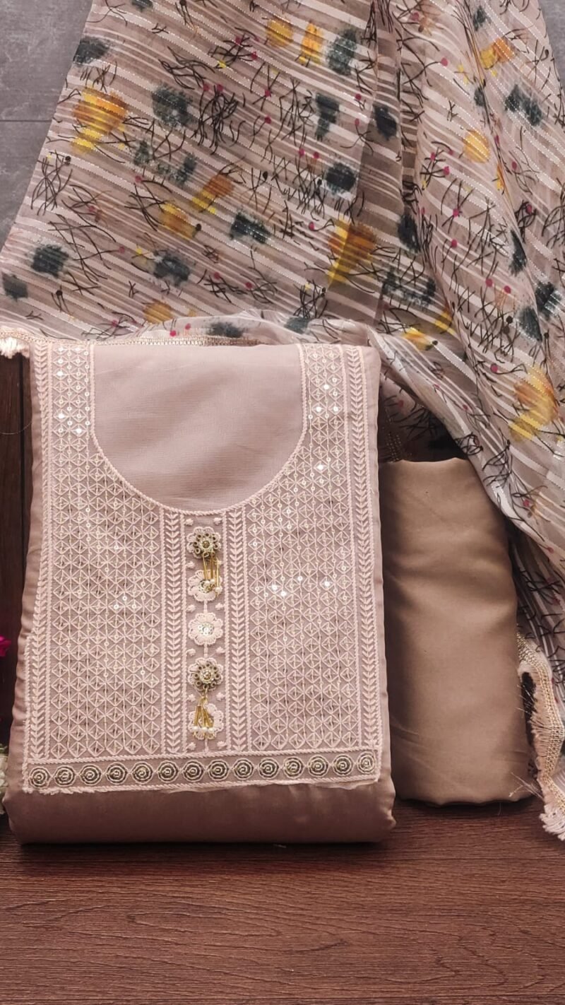 Roman Silk Wholesale Dress Material