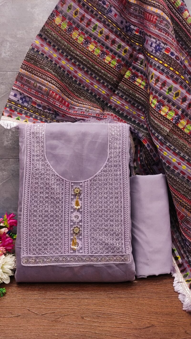 Roman Silk Wholesale Dress Material