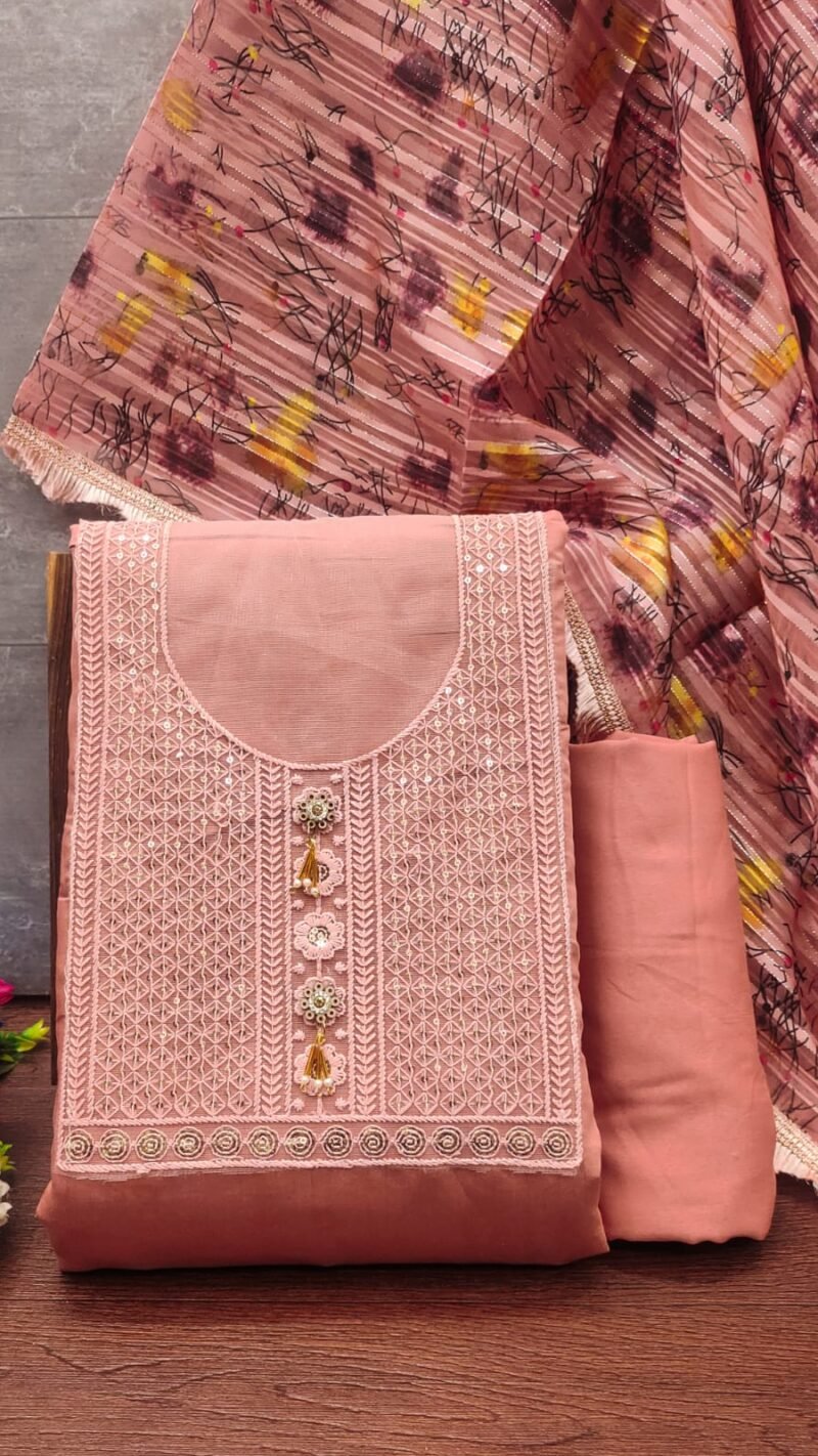 Roman Silk Wholesale Dress Material
