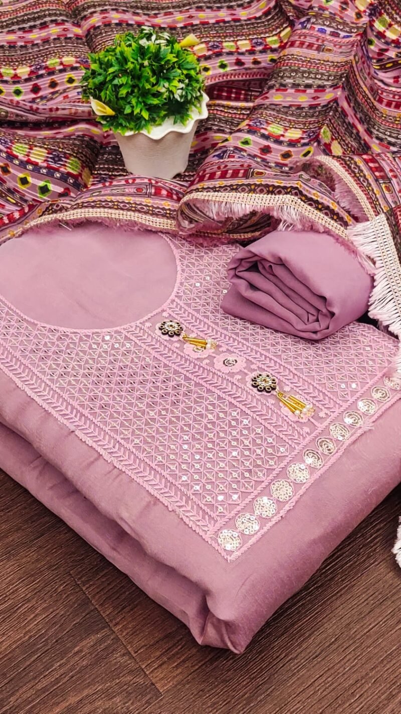 Roman Silk Wholesale Dress Material