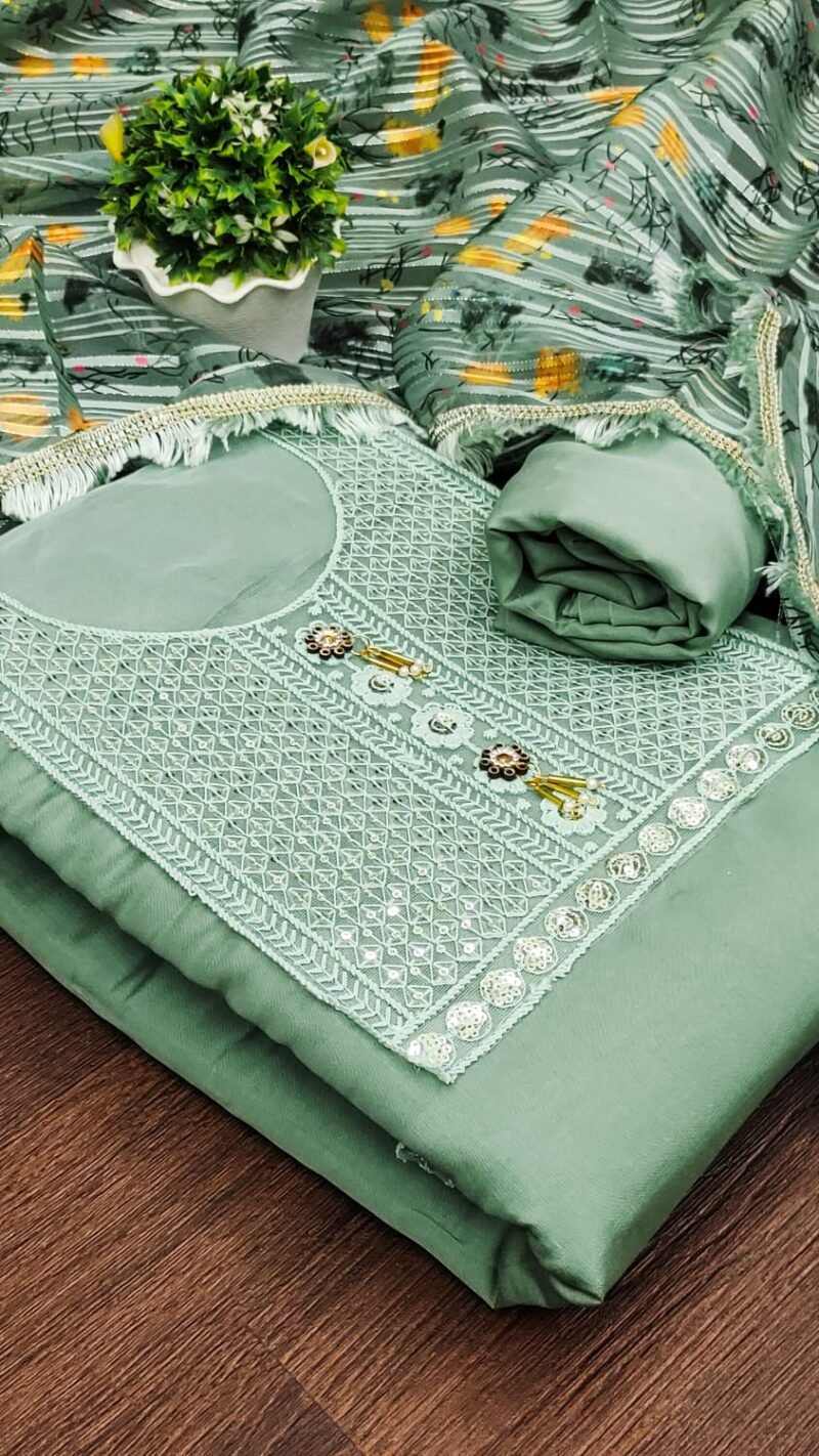 Roman Silk Wholesale Dress Material