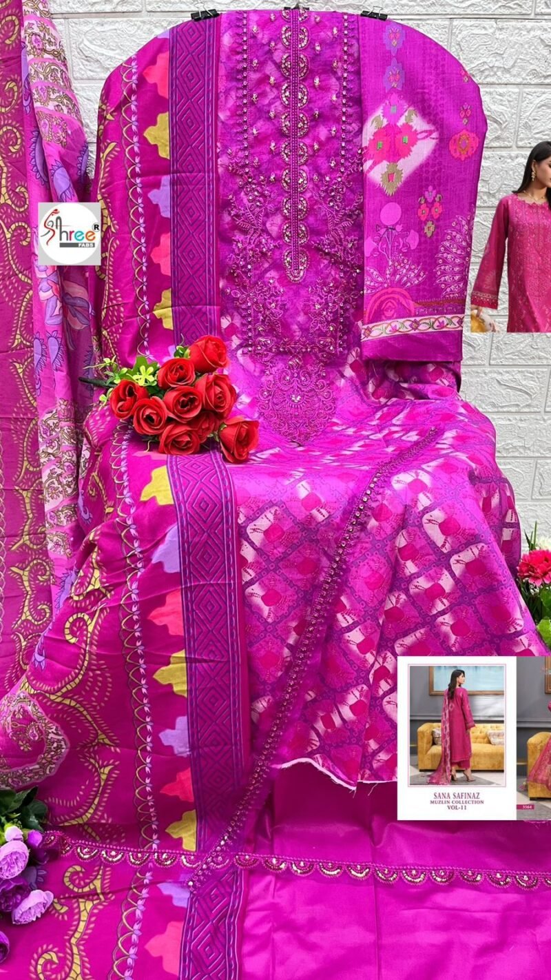 Sana Safinaz Muzlin Collection Vol 11 Shree Fab