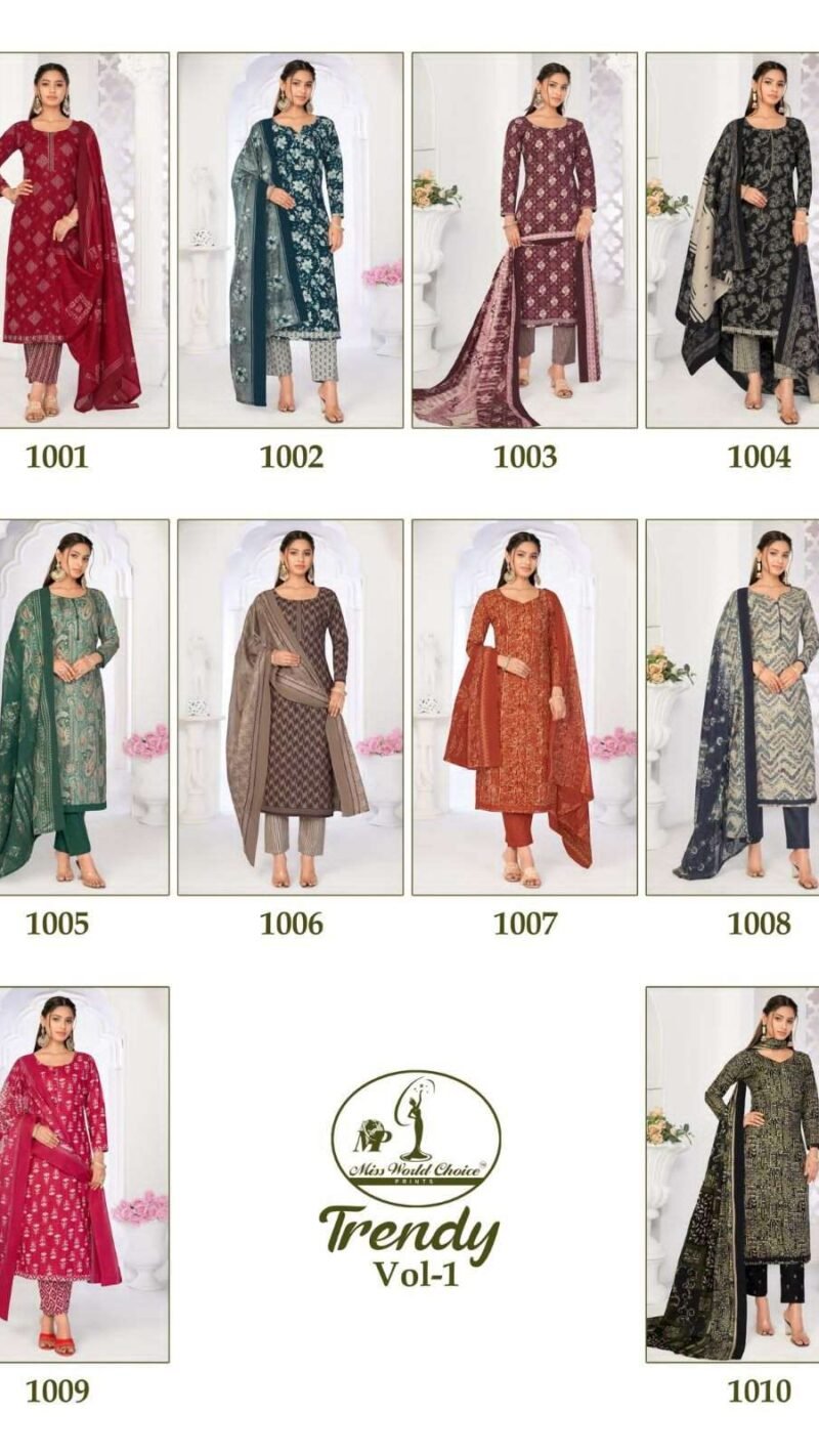 Trendy Vol 1 Miss World Choice