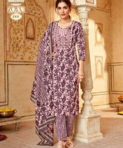 Zoya Vol 1 Miss World Embroidery Neck Work
