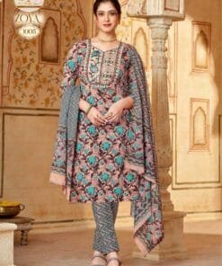 Zoya Vol 1 Miss World Embroidery Neck Work