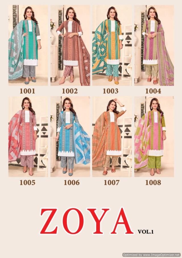 Zoya Vol1 Dress Material Wholesale