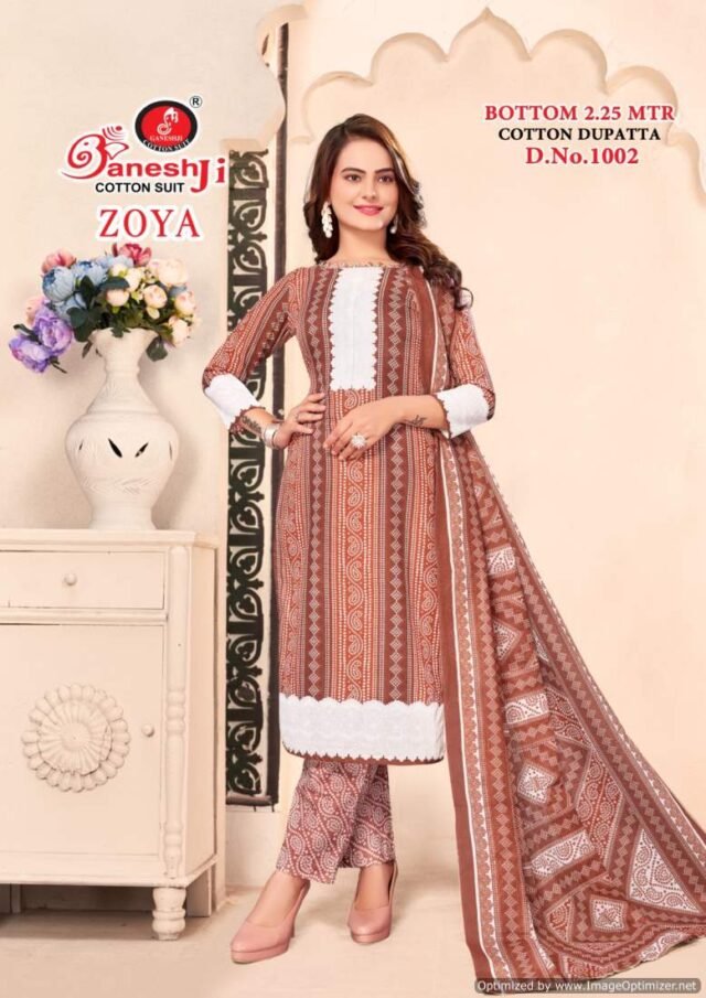 Zoya Vol1 Dress Material Wholesale