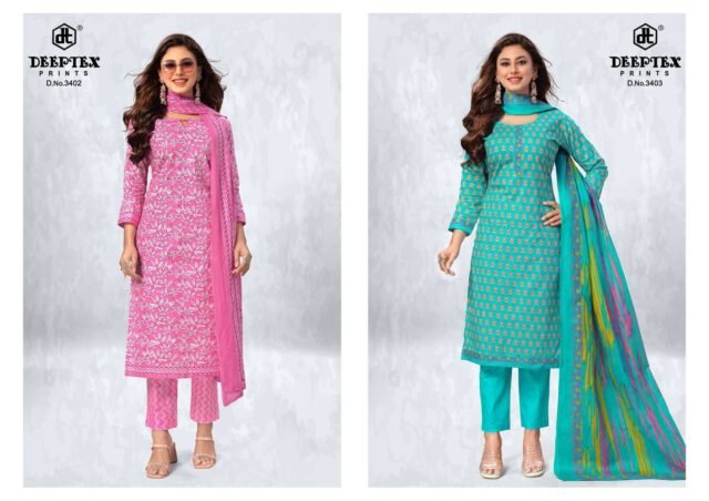 Deeptex Chief Guest Vol 34 Cotton Dress Material