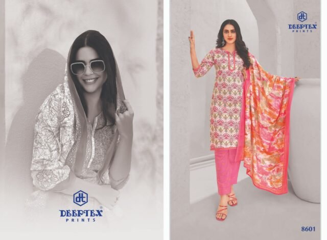 Deeptex Miss India Vol 86 Cotton Dress Material