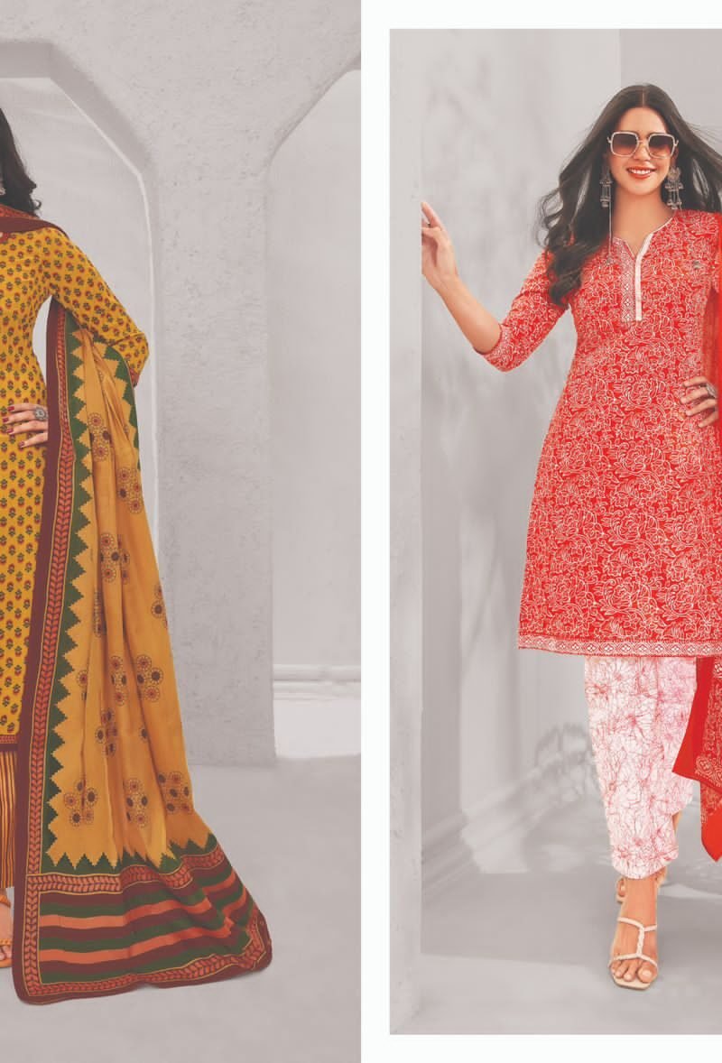 Deeptex Miss India Vol 86 Cotton Dress Material