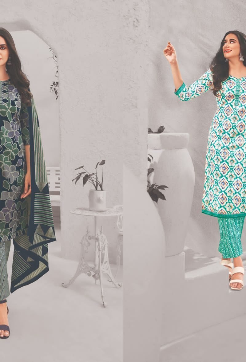 Deeptex Miss India Vol 86 Cotton Dress Material