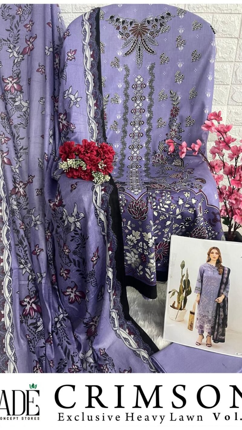 Jade Crimson Exclusive Heavy Lawn Collection Vol 6