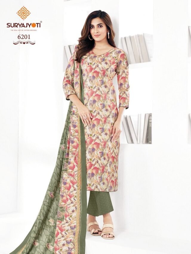 Suryajyoti Trendy Cotton Vol 62 Cotton Dress Material