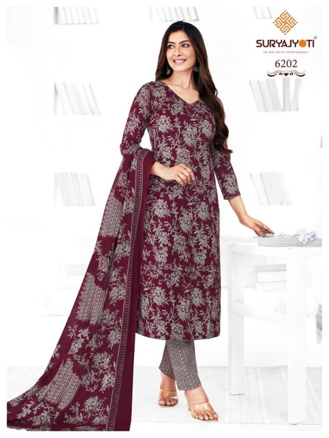 Suryajyoti Trendy Cotton Vol 62 Cotton Dress Material