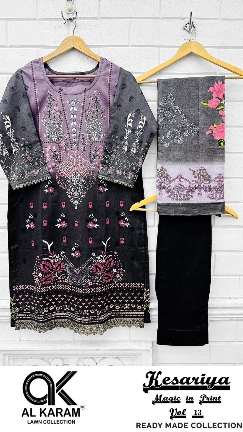 Al Karam Kesariya Vol 13 Readymade Collection