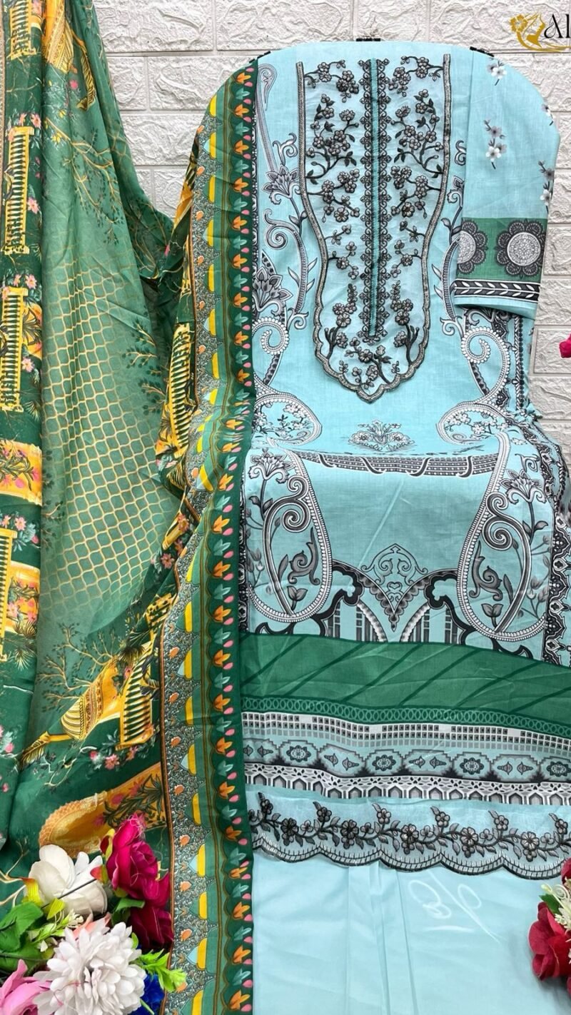 Alzohaib Queen Court Vol 2 Pakistani Suits (1)
