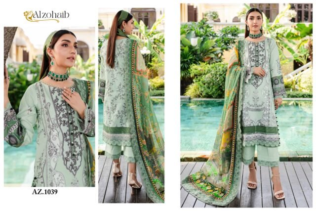 Alzohaib Queen Court Vol 2 Pakistani Suits (1)