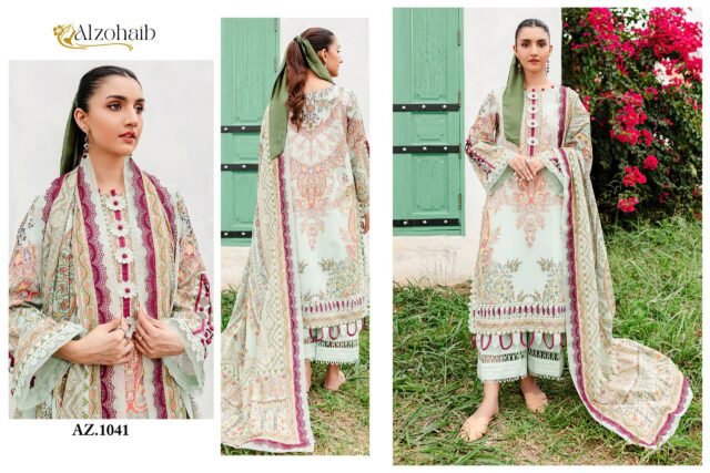 Alzohaib Queen Court Vol 2 Pakistani Suits (1)