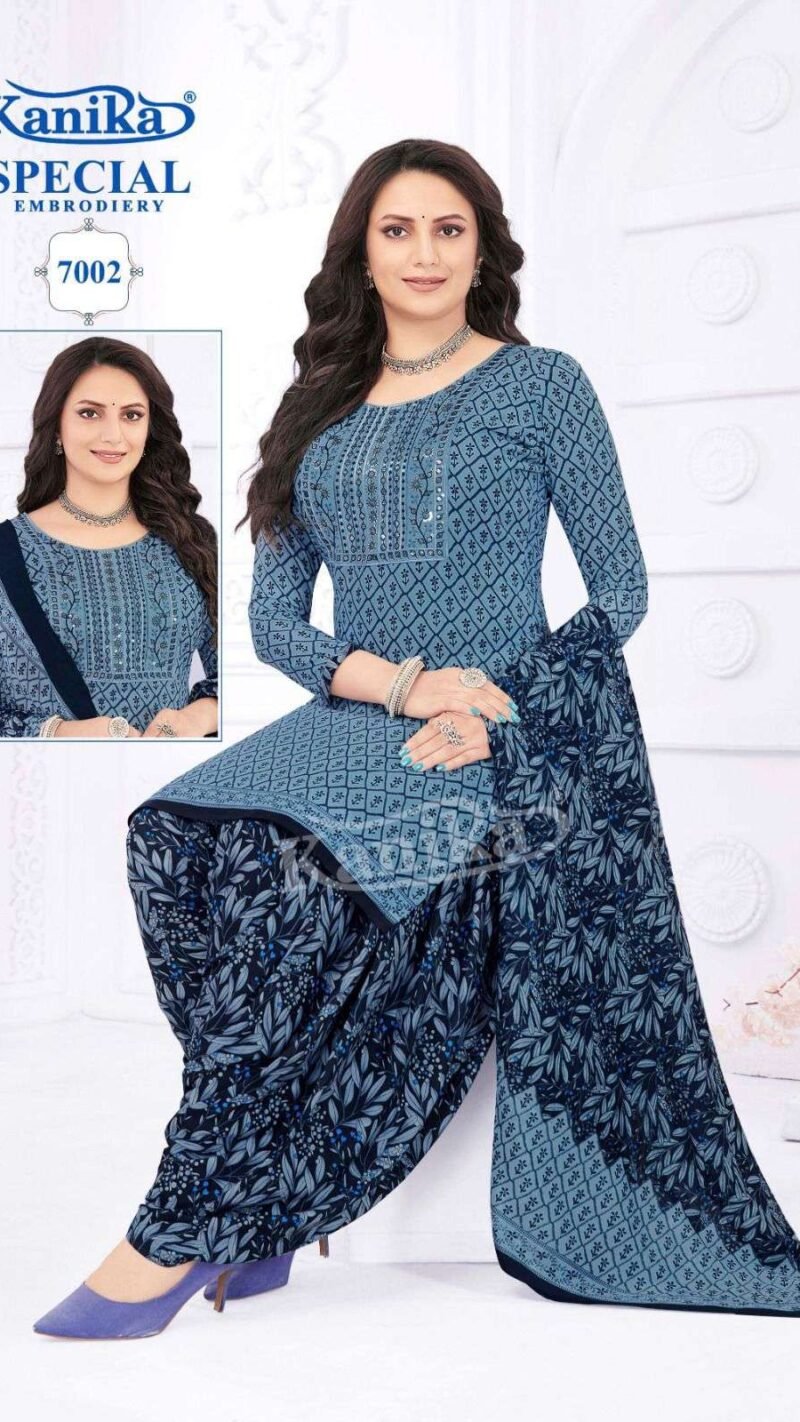 Kanika Special Vol 7 Readymade Patiyala With Embroidery