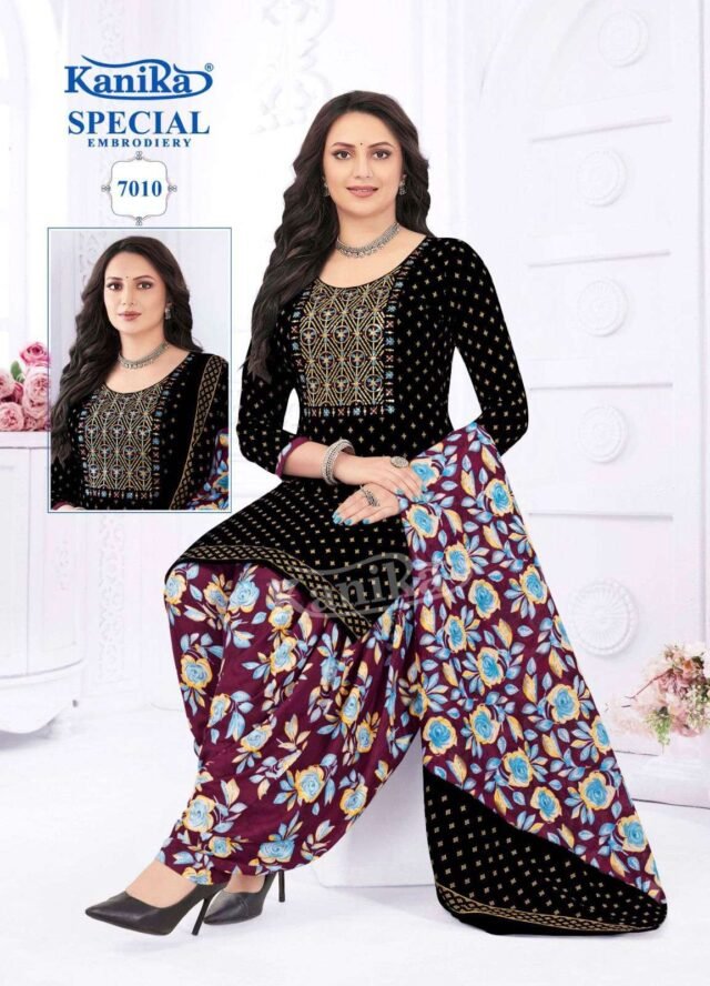 Kanika Special Vol 7 Readymade Patiyala With Embroidery