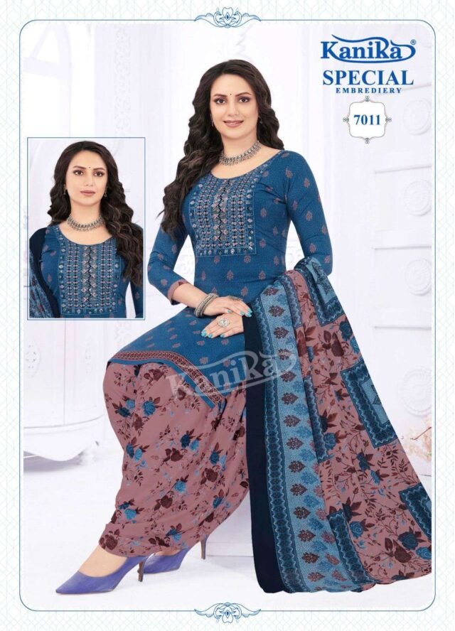 Kanika Special Vol 7 Readymade Patiyala With Embroidery