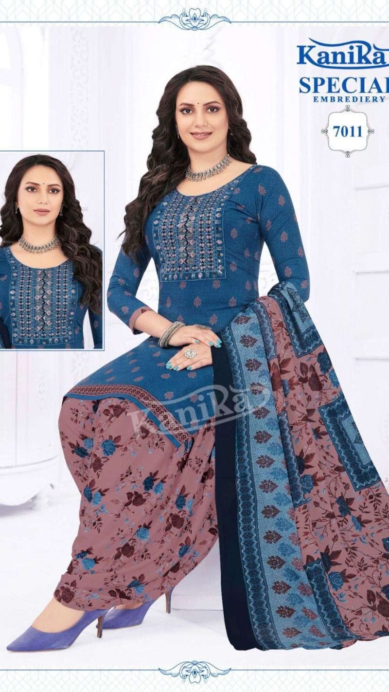 Kanika Special Vol 7 Readymade Patiyala With Embroidery