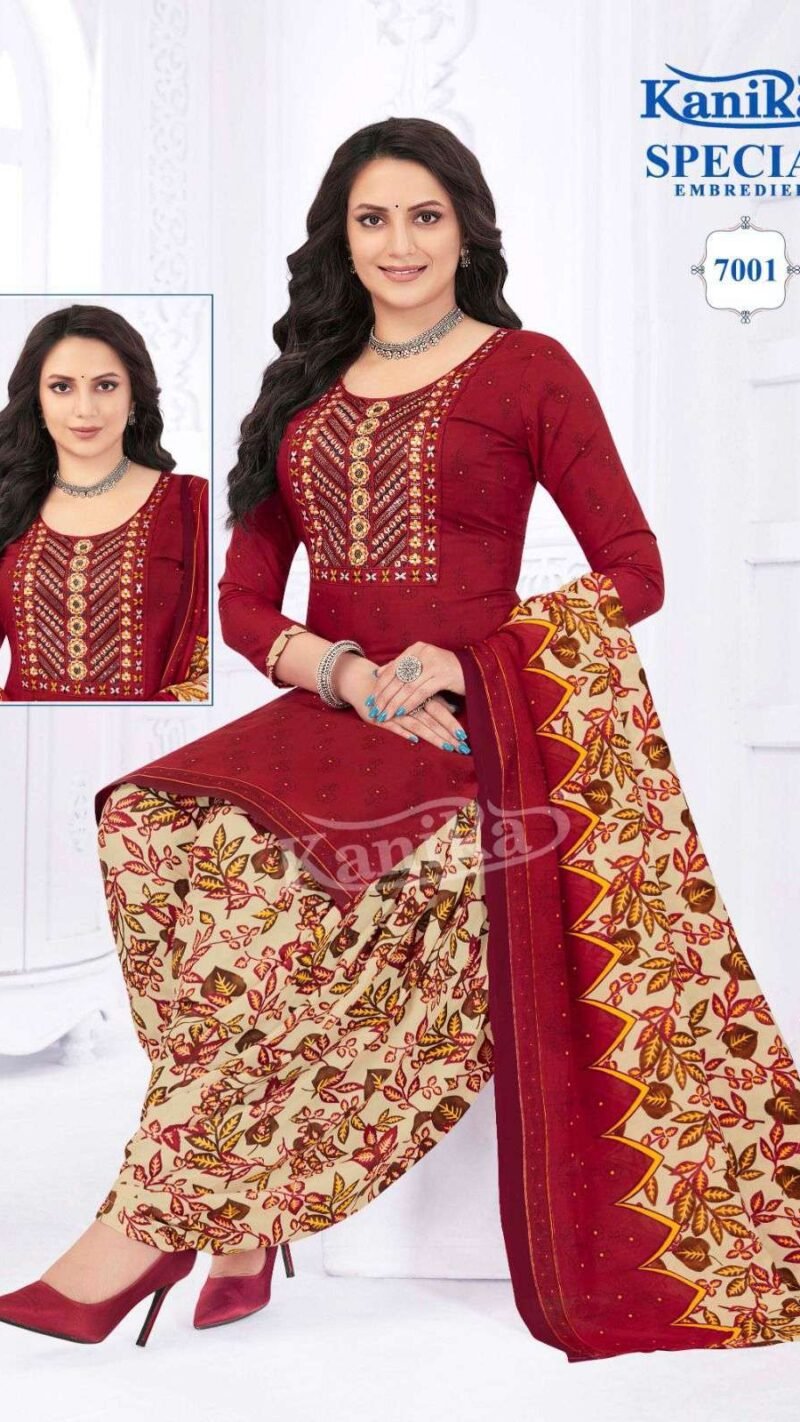 Kanika Special Vol 7 Readymade Patiyala With Embroidery
