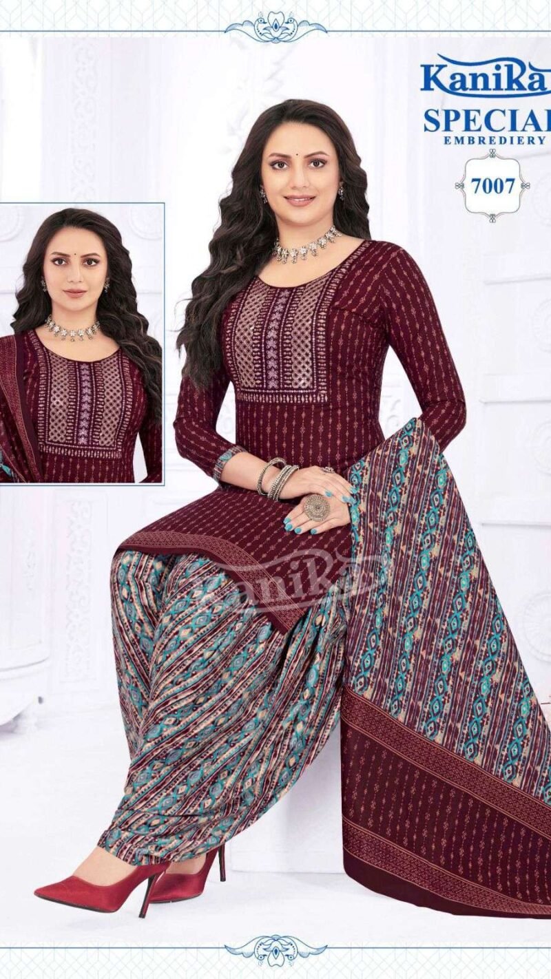 Kanika Special Vol 7 Readymade Patiyala With Embroidery
