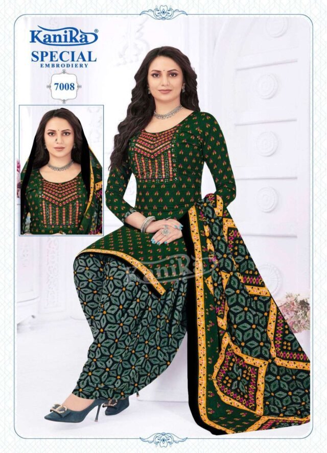 Kanika Special Vol 7 Readymade Patiyala With Embroidery