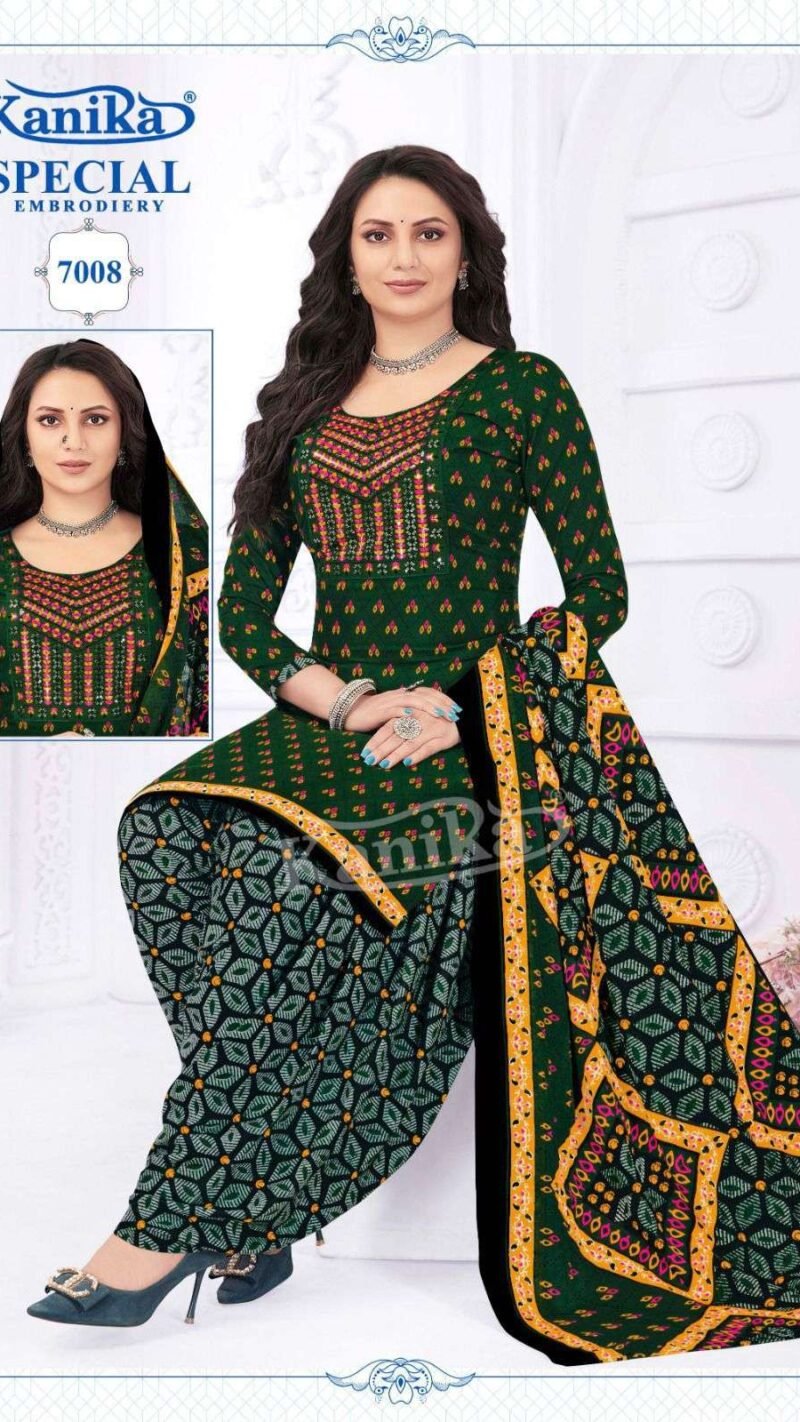 Kanika Special Vol 7 Readymade Patiyala With Embroidery