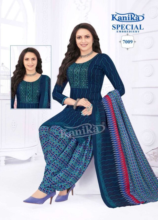 Kanika Special Vol 7 Readymade Patiyala With Embroidery