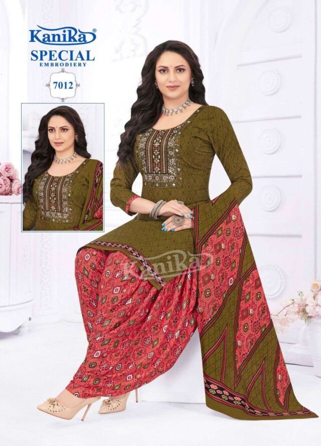 Kanika Special Vol 7 Readymade Patiyala With Embroidery