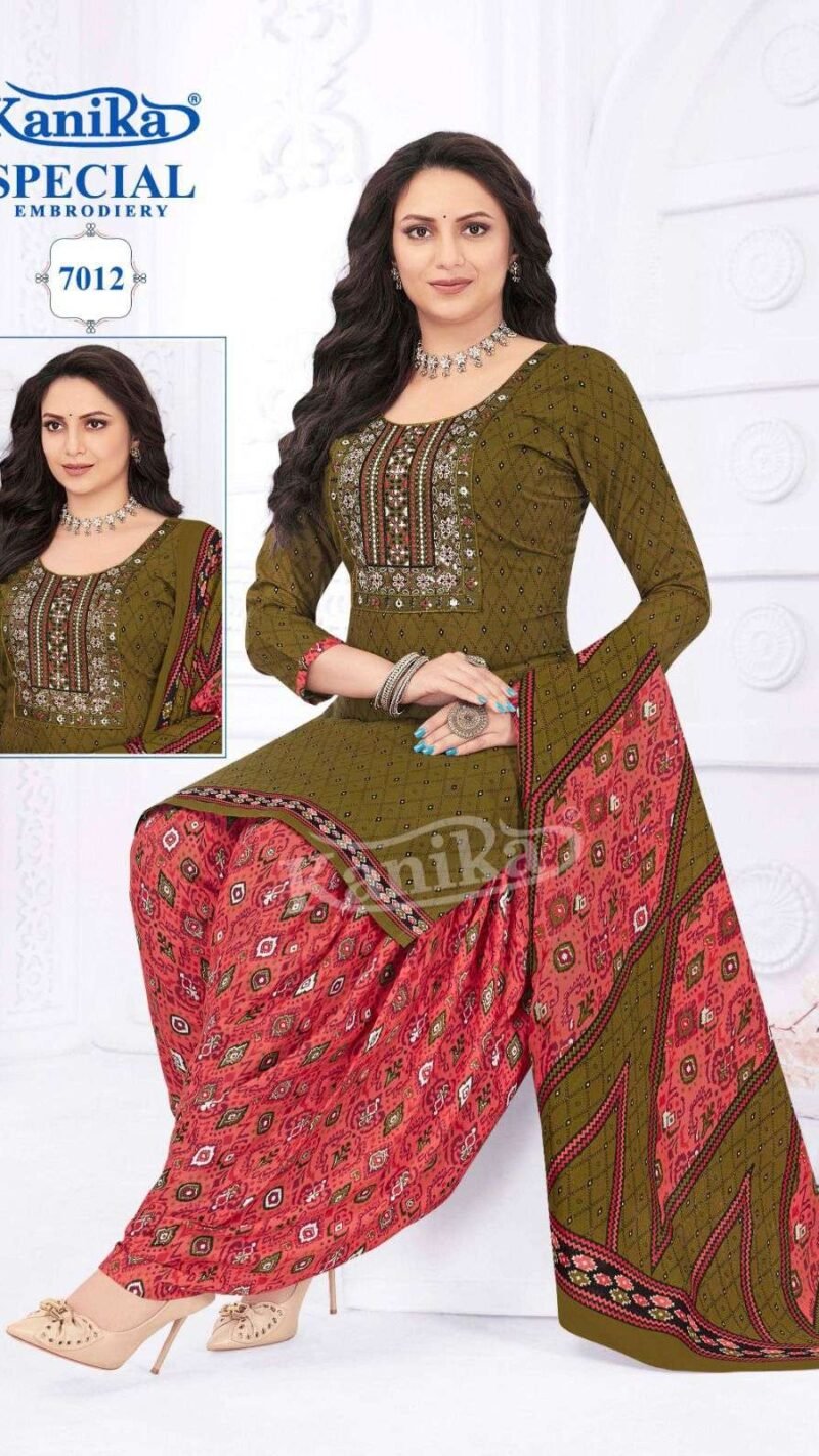Kanika Special Vol 7 Readymade Patiyala With Embroidery