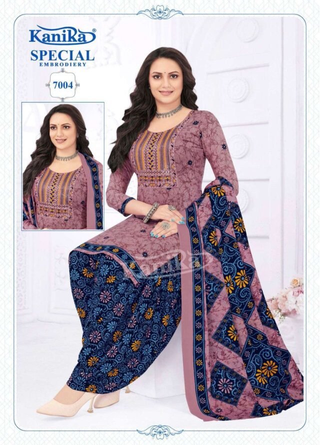 Kanika Special Vol 7 Readymade Patiyala With Embroidery