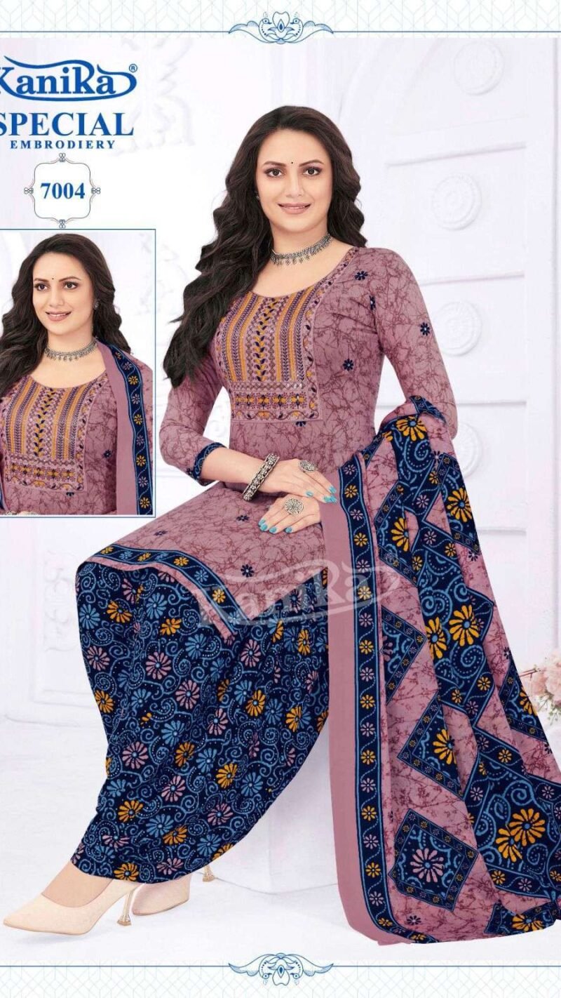 Kanika Special Vol 7 Readymade Patiyala With Embroidery
