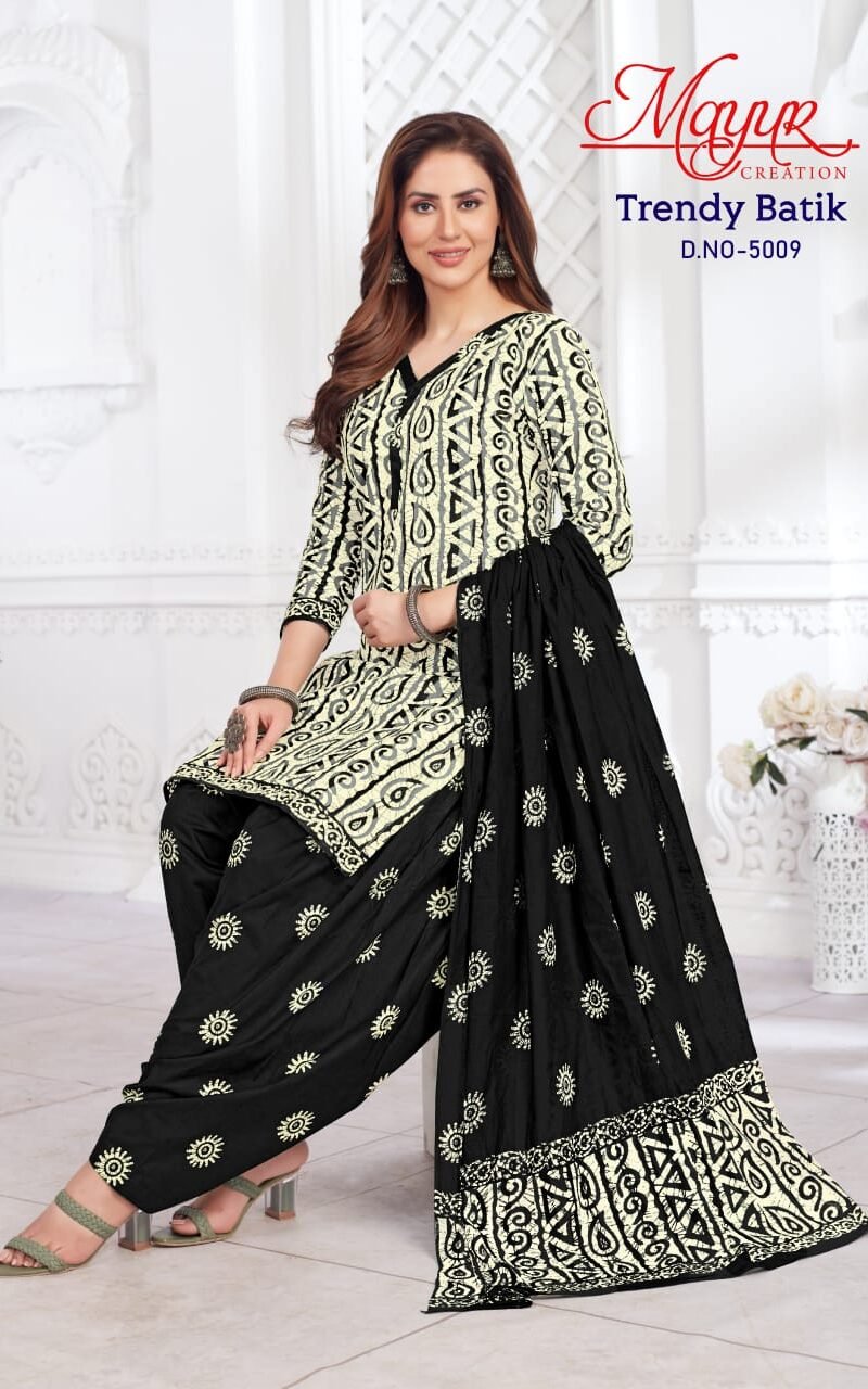 Mayur Trendy Batik Vol 5 Cotton Dress Material