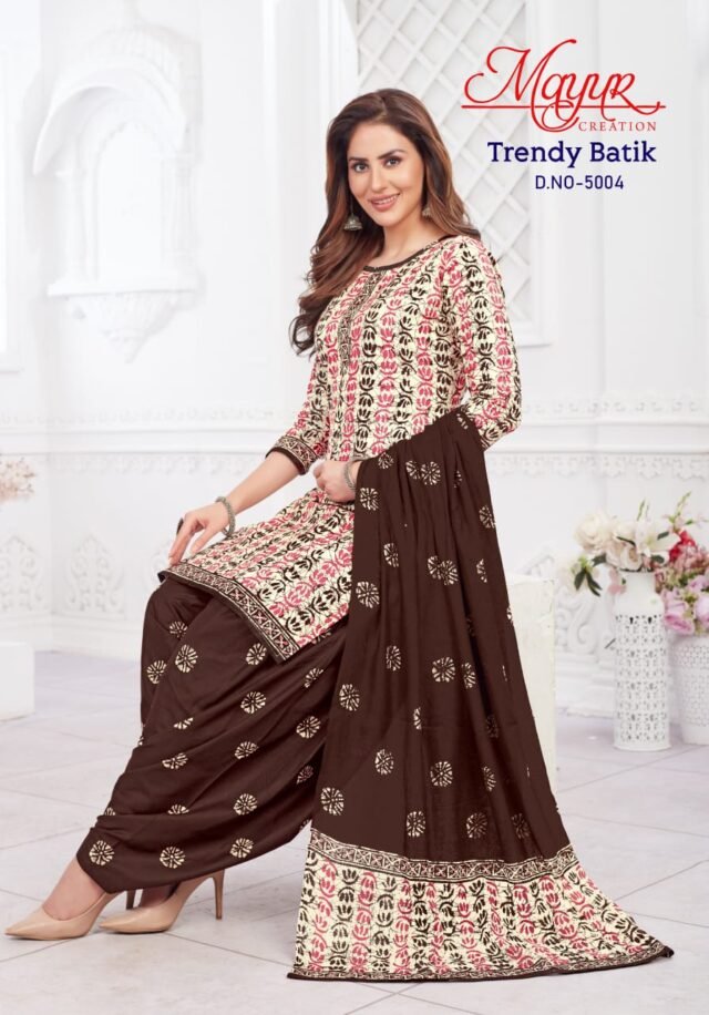 Mayur Trendy Batik Vol 5 Cotton Dress Material