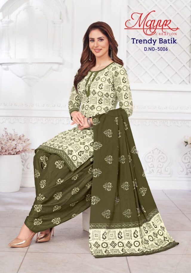 Mayur Trendy Batik Vol 5 Cotton Dress Material